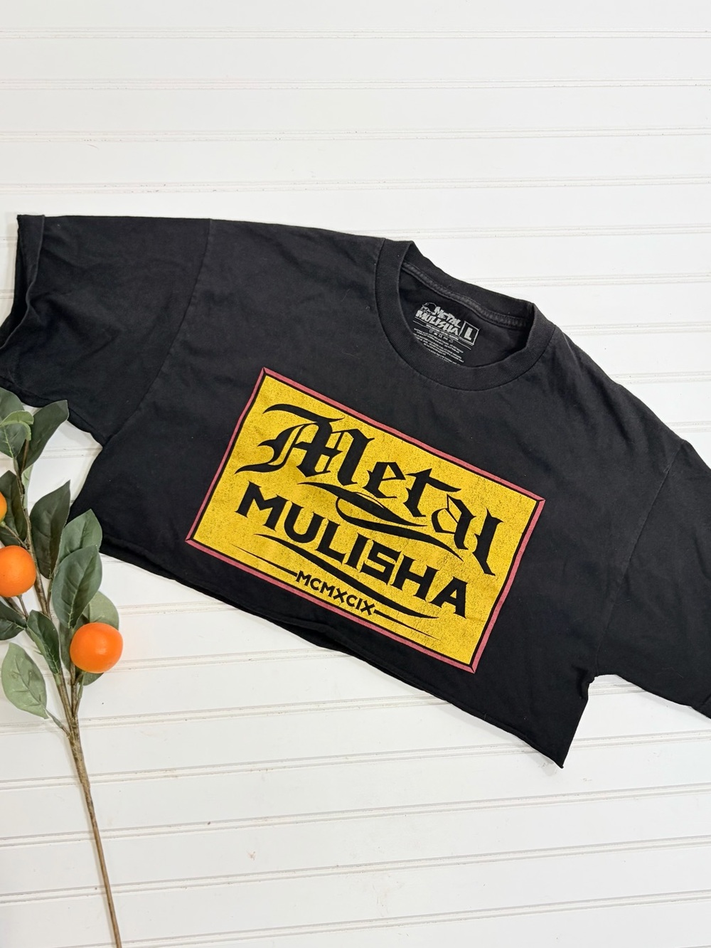 Metal Mulisha Short Sleeve Cropped T Shirt